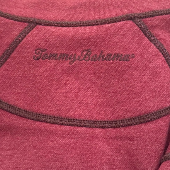 Tommy Bahama Flip-view/Reversible Men’s 1/4 Zip Jacket - Size XL - Picture 10 of 12